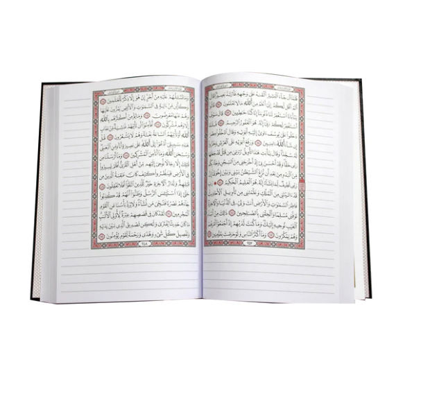 مصحف التدوين ( للكتابة على الهوامش ) / ( قياس متوسط / 17 * 24 )_thumbnail_2